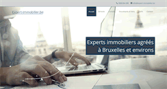 Desktop Screenshot of expert-immobilier.be